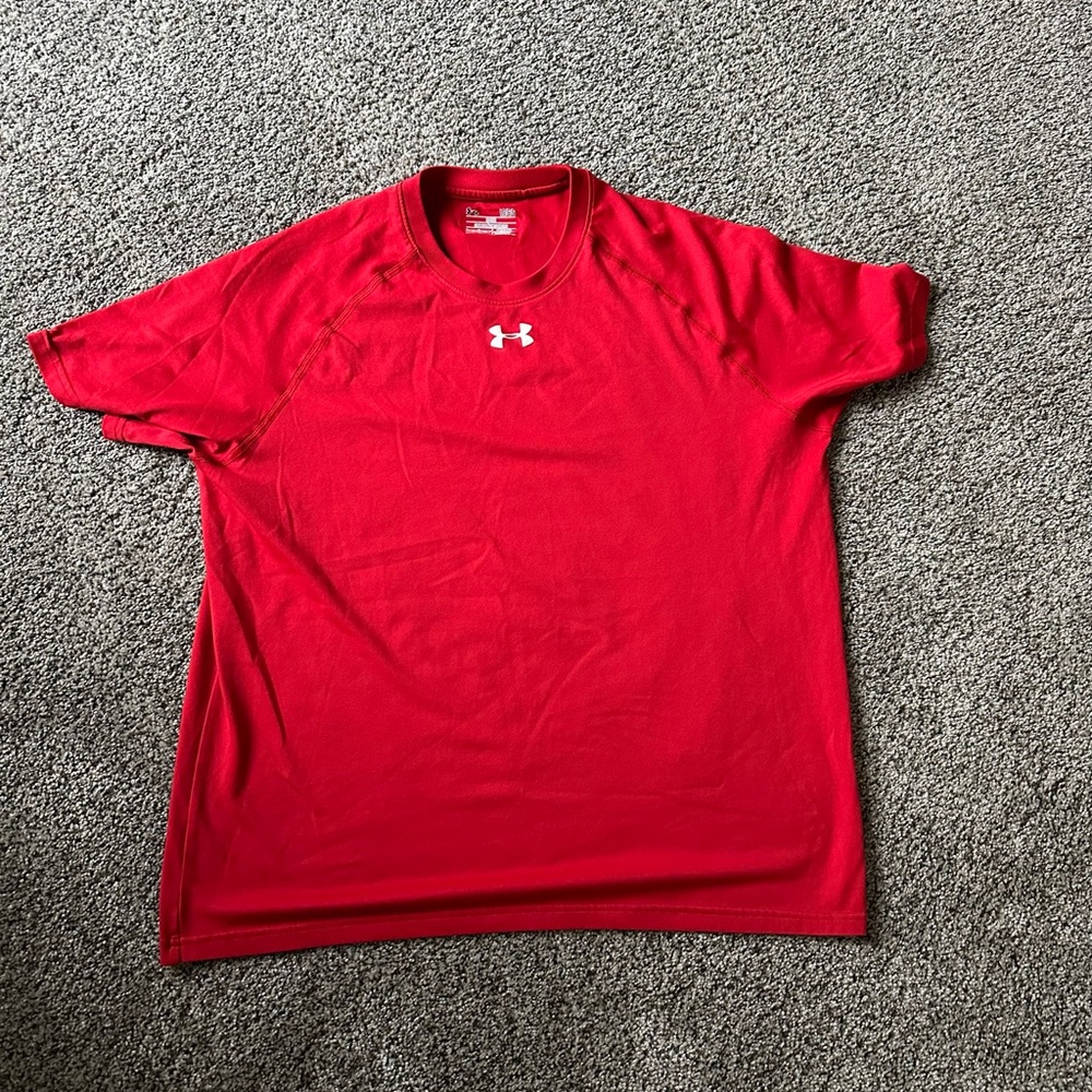 LG Men's Red Short Sleeve Tee